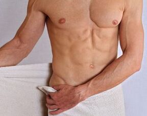 Heating a compress member from a hot towel