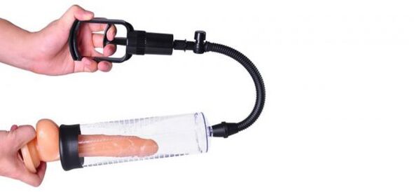 Increase your penis using a vacuum pump
